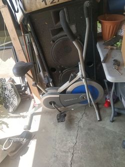 Welso cross cycle exercise machine