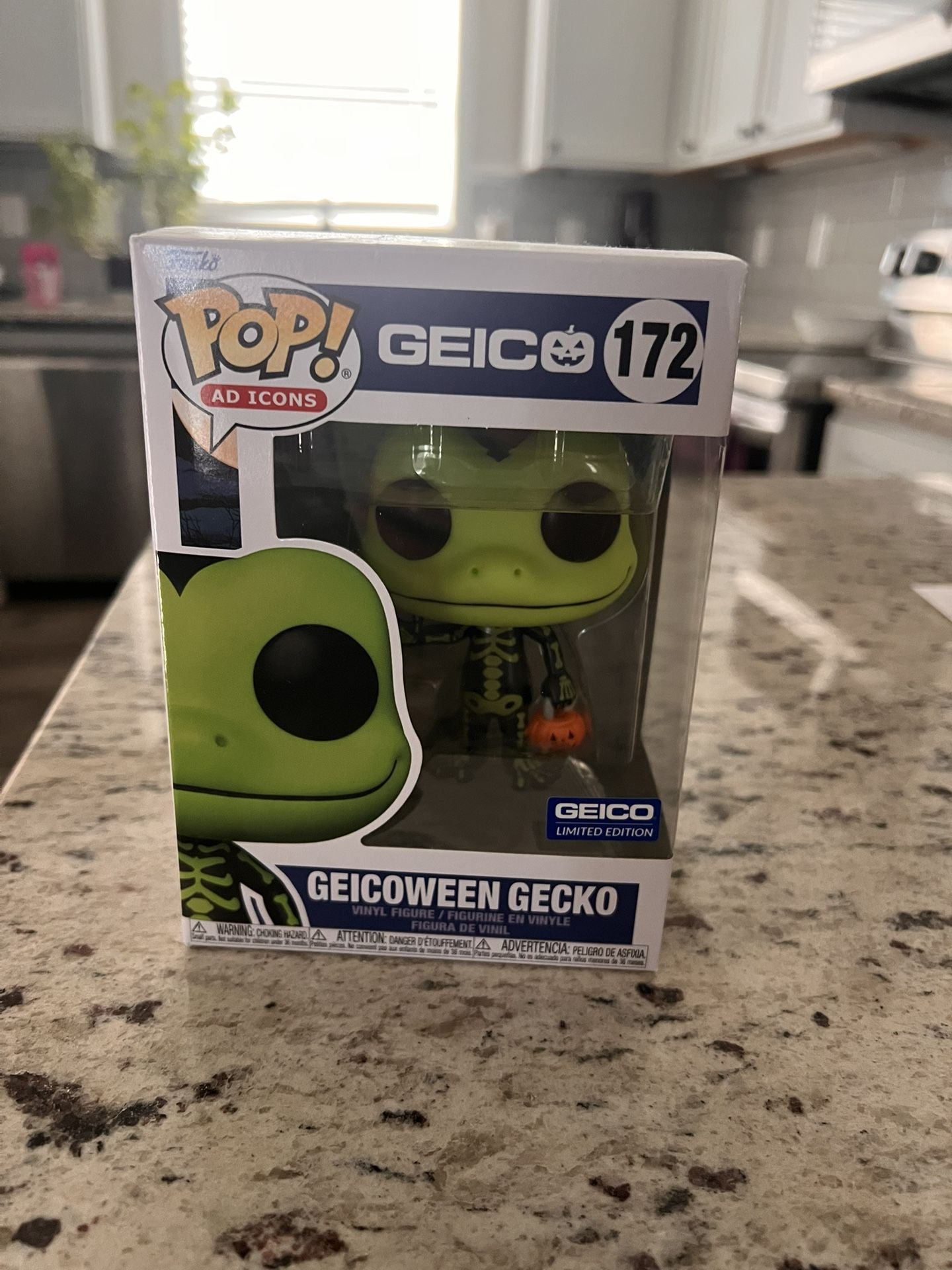 Geico Gecko Halloween Funko Pops
