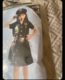 Girl Police Officer Costume