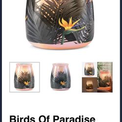 Scentsy Warmer birds Of Paradise 