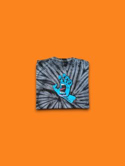 Santa Cruz Speed wheels tie dye t-shirt grey men’s XL