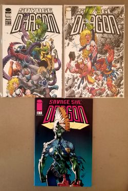 Savage Dragon Comic Books