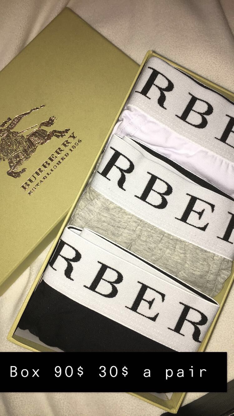 100% authentic Burberry Boxers Men