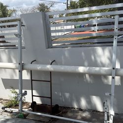 Ergo rack van ladder rack Single Aluminum Lock-Down Ladder Rack