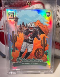 Ashton Jeanty Downtown Panini Optic.