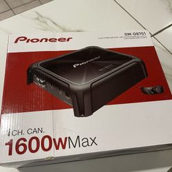 Amplifier Pioneer GM-D8701 Class D Mono Amplifier 1600W 
