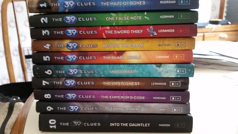39 Clues Books 1 To 10