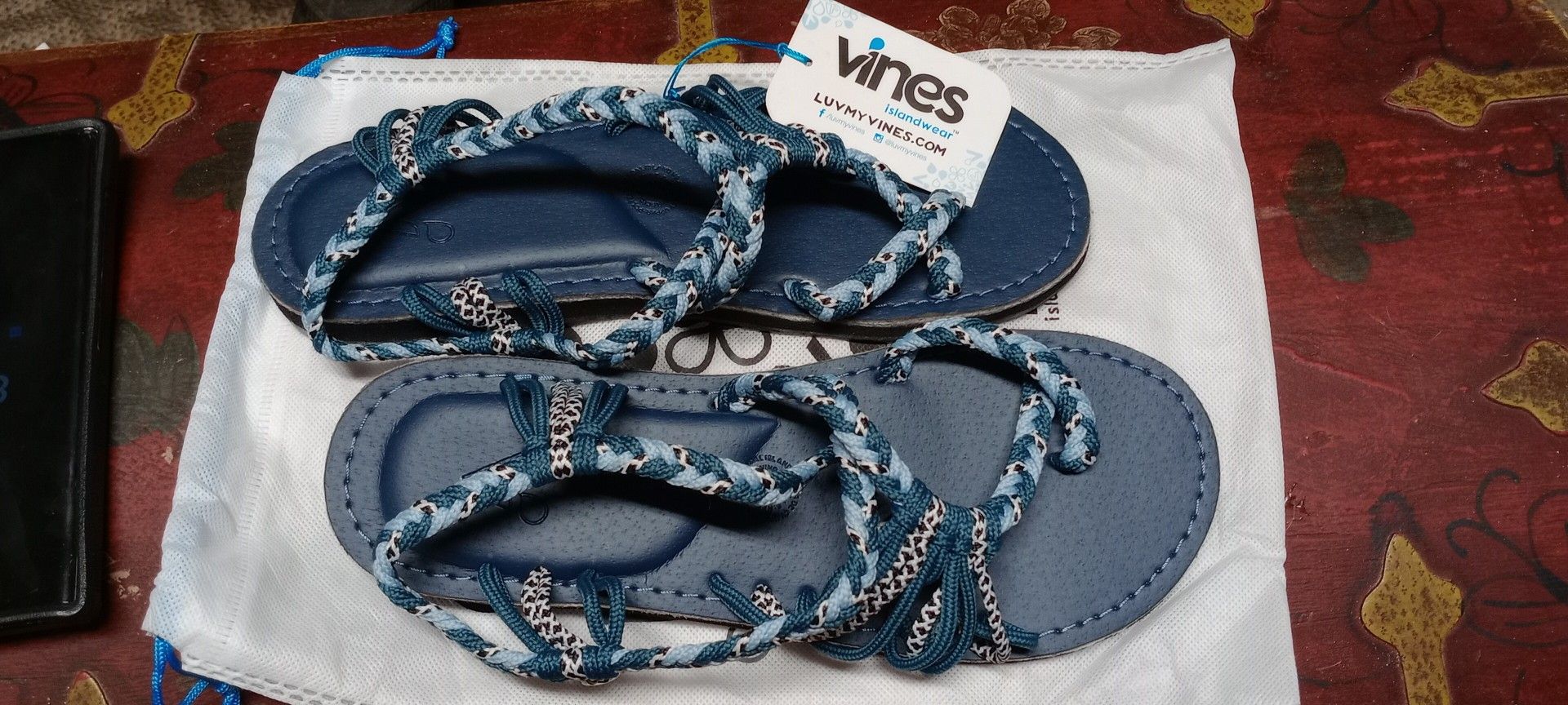 Size 9 Luvmyvines Braided Sandals 