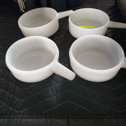 Glassbake Crocks X4. Stack