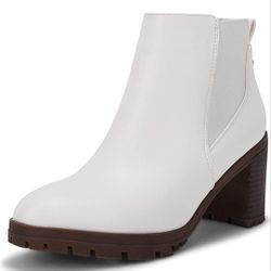 Women's Platform Lug Sole Ankle Booties