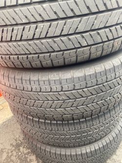 Set of 4 Used All-Season Tires Yokohama Geolander