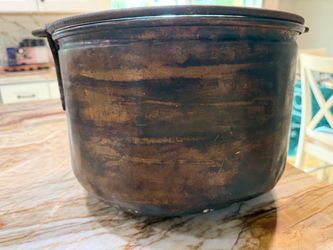 Vintage copper boiler pot