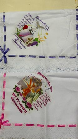 First Communion Keepsake Cloth Set of 2