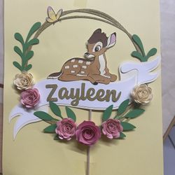 Bambi Cake Topper 