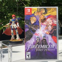 Fire Emblem Three Houses w/ Roy amiibo
