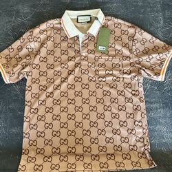Men’s Gucci Polo Shirt Size Medium… NEW
