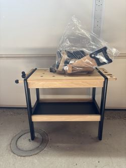 Crate and Kids Work Bench