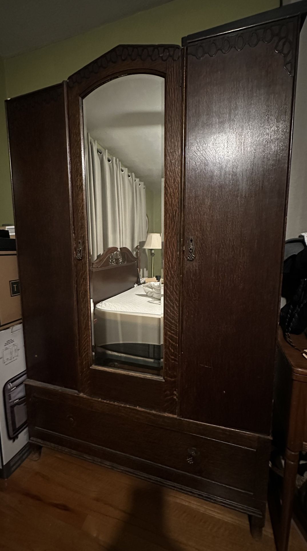 Armoire With Mirror