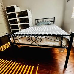 Twin Bed With Mattress $100