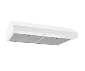 36 in. 350 MAX Blower CFM 1.5 Sones Convertible Under Cabinet Range Hood White ENERGY STAR