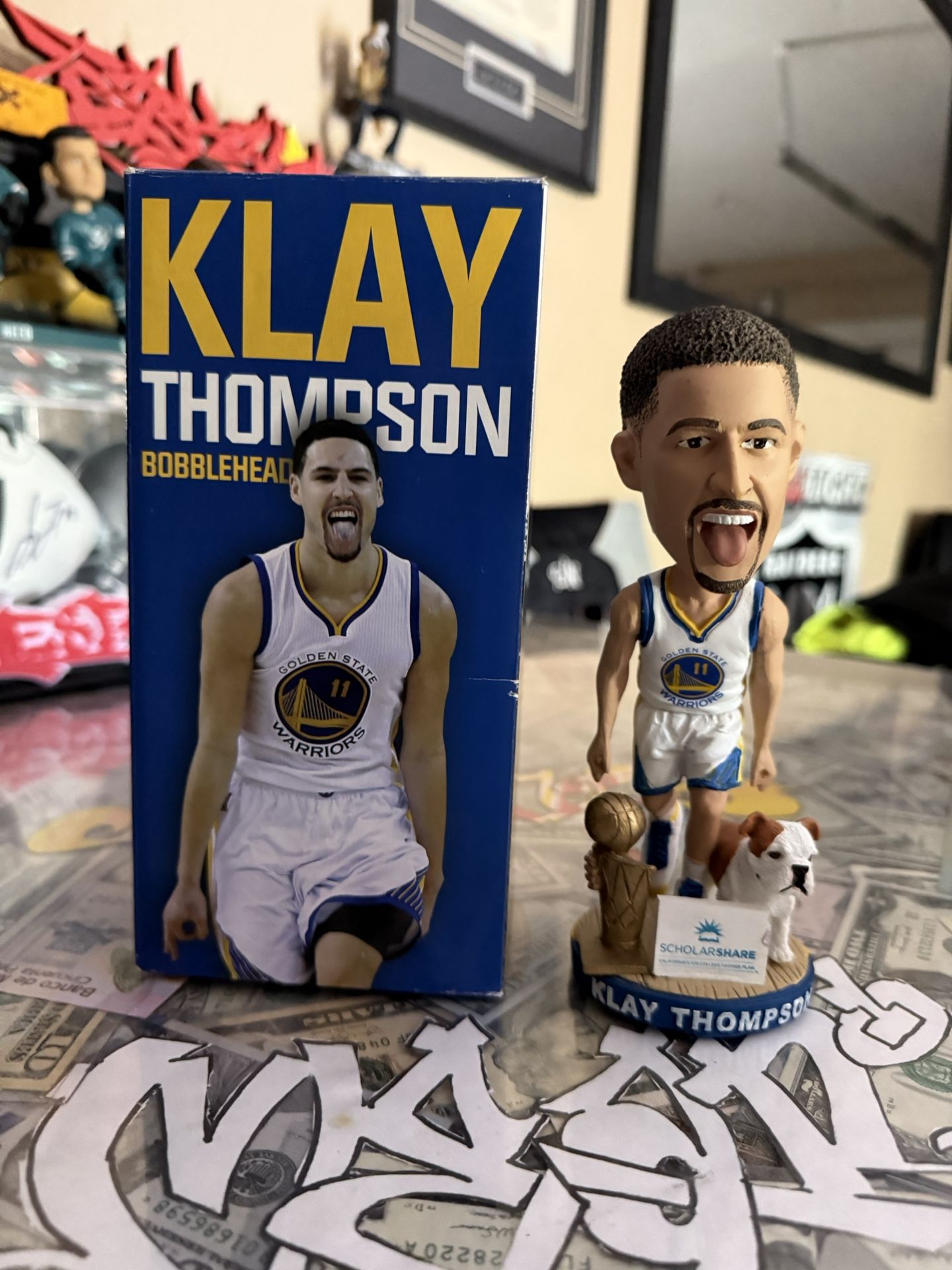 Klay Thompson Warriors Bobblehead
