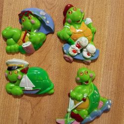 Vintage Googly Eye Turtle Magnets