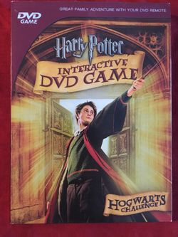 HARRY POTTER INTERACTIVE DVD!!!$3