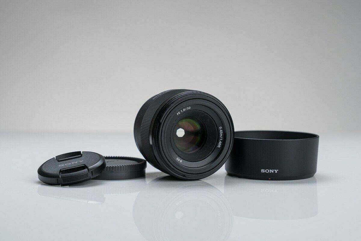 Sony 50mm 1.8 FE Camera Lens for Sony E FE Mount