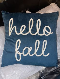 Hello Fall Pillow