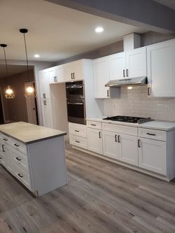 Kitchen cabinets