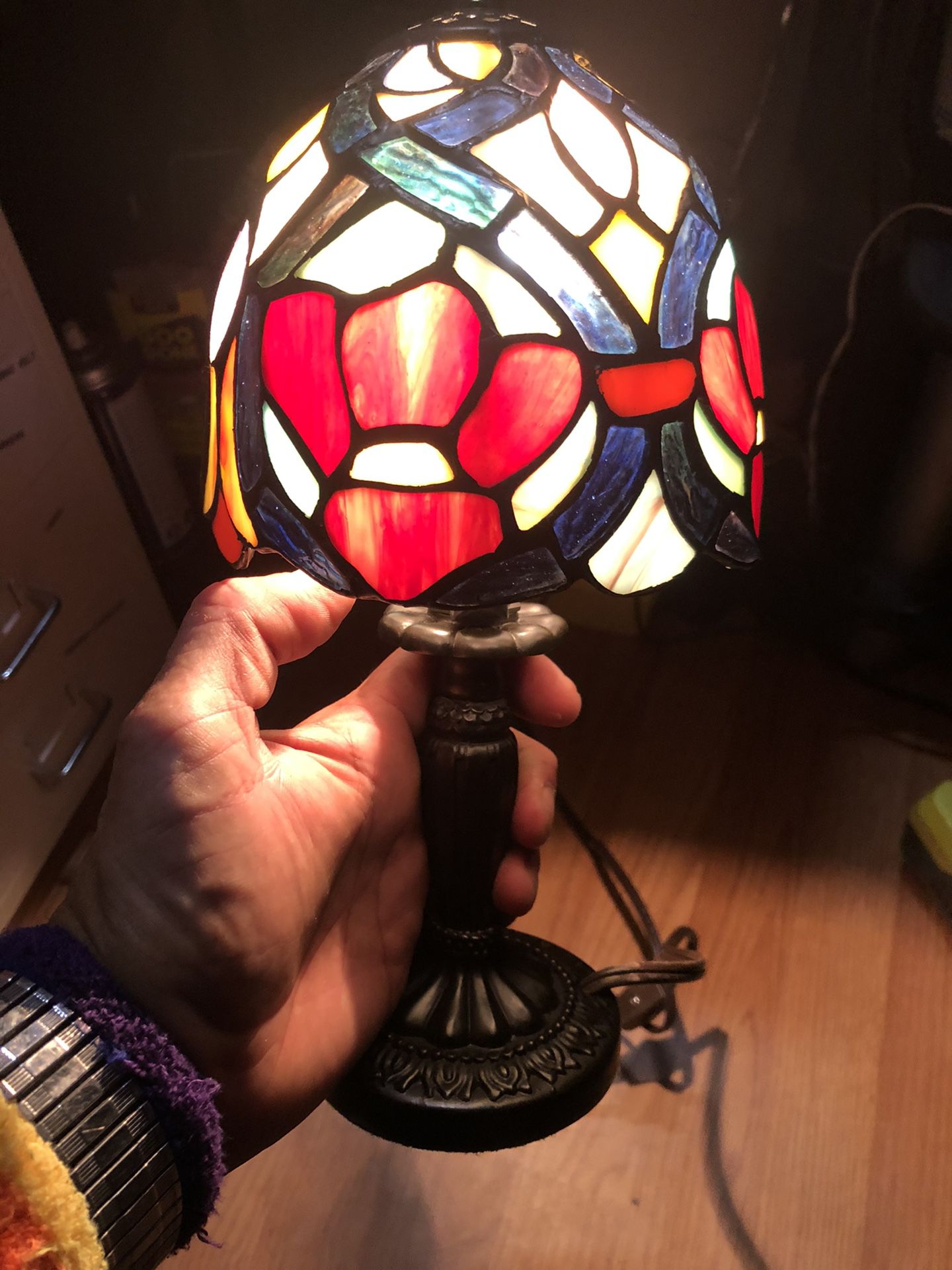 Mini style Tiffany lamp