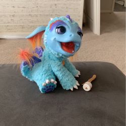 Fur Real Friends My Blazin Dragon Blows Smoke 