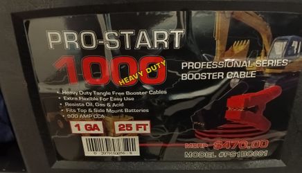 HEAVY DUTY JUMPER CABLES