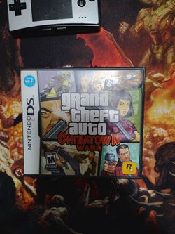 GTA Chinatown Wars Nintendo DS Game