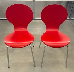 4 Danish Syle Preformed Bentwood Chairs