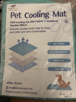 New sealed Beautyzoo Pet Cooling Mat