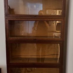 Macey Early 1900s Stackable Bookcase Display Shelf Lawyer File Cabinet 5890 