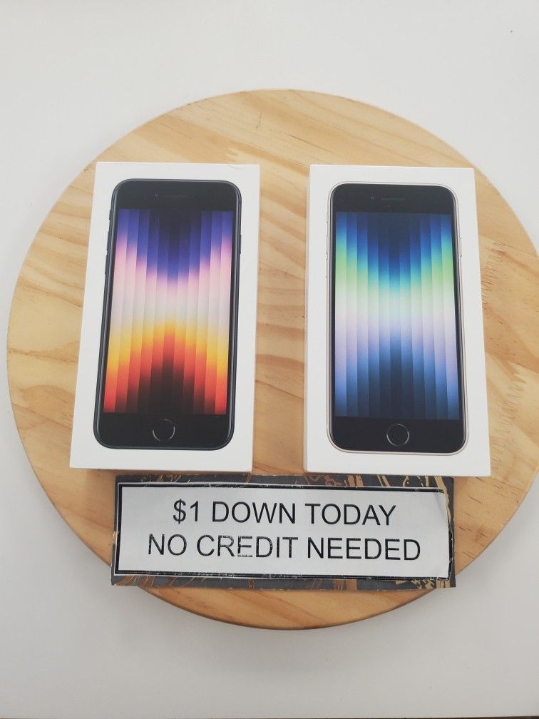  BRAND NEW  iPhone SE 3rd Gen 2022 📱💥 – Get Yours Today!! 🔥- $5 DOWN AVAILABLE 
