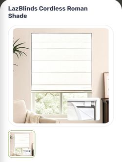 Lazblinds Chordless Roman Shade