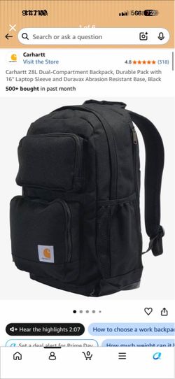 Carhartt backpack