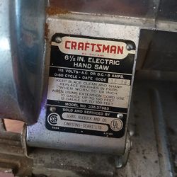 The Good Ole Heavy Saw Days  Craftsman 612