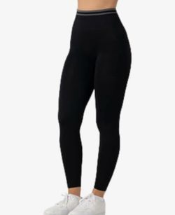 Penn Women’s High Waisted Pique Leggings with Side Pocket — Soft Stretch Workout Leggings for Gym, Yoga, Running