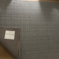 Calvin Klein Blue Rug