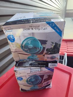 Small clip fans