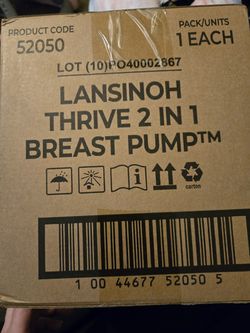 Lanisoh breast pump thrive 2 in 1