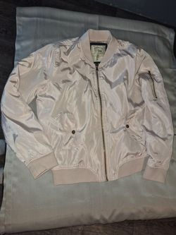 Ci Sono Satin Bomber Jacket