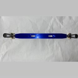 40Mm Aluminum Rear Lower Strut Tie Bar/Arm Blue Compatible With 96-00 Honda Civic EK9 EK3 Ej9 Em1 EK