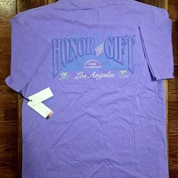 Honor The Gift Men's Purple T-shirt 