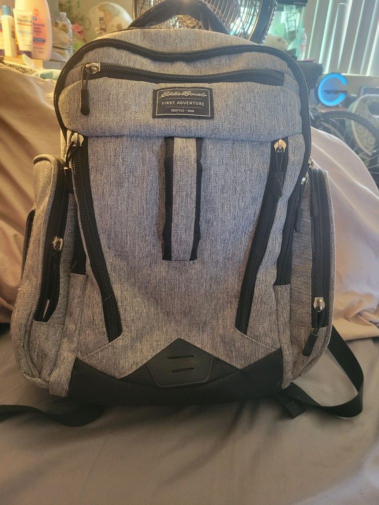 Eddie Bauer First Adventure Diaper Backpack 