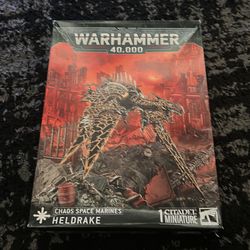 Warhammer 40K Chaos Space Marines Heldrake – NEW Sealed